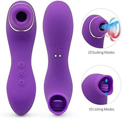 Fivva™ Elite Lick-Pulse Pleasure Vibrator